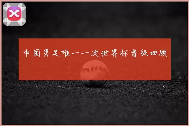 中国男足唯一一次世界杯晋级回顾
