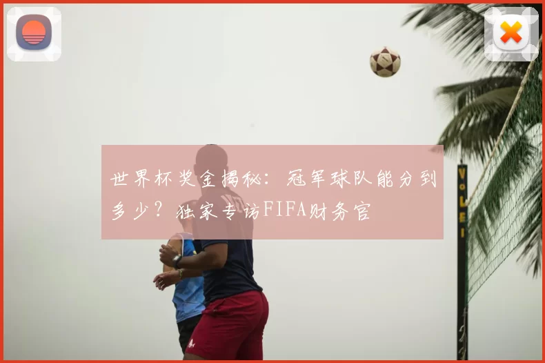 世界杯奖金揭秘：冠军球队能分到多少？独家专访FIFA财务官