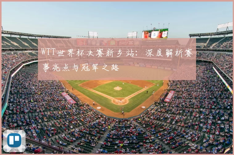 WTT世界杯决赛新乡站:深度解析赛事亮点与冠军之路