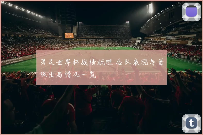 男足世界杯战绩梳理 各队表现与晋级出局情况一览